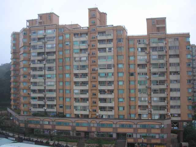 bytovka v Taiwane