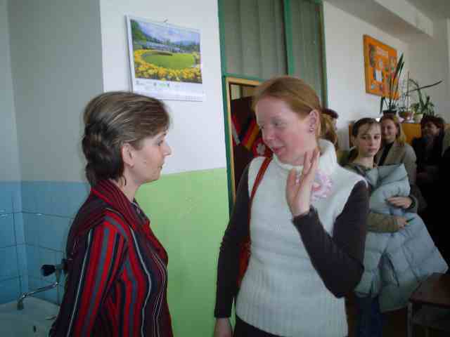 p. Magda Gombrov a Christine Wilhelm